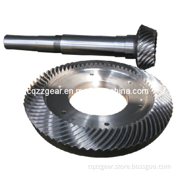 Spiral Bevel Gear and Gear Shaft for Cement and Metallurgy Industry